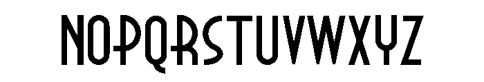 Zeraf-Bold Font UPPERCASE