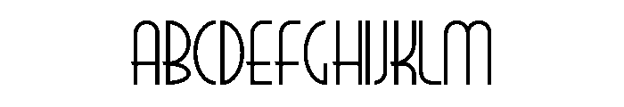 Zeraf Font UPPERCASE