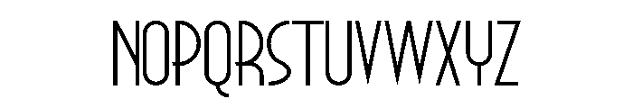 Zeraf Font UPPERCASE