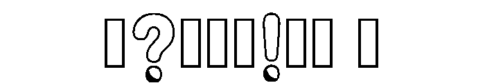 Zeriah Regular Font OTHER CHARS