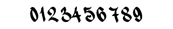 Zero Riot Font OTHER CHARS