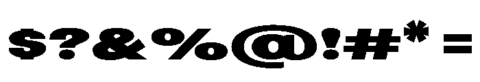 Zero Tranz Regular Font OTHER CHARS