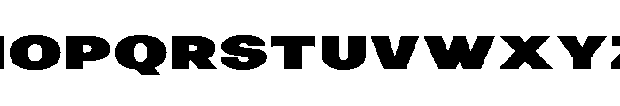 Zero Tranz Regular Font UPPERCASE