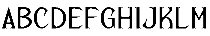 Zeroha-Regular Font UPPERCASE