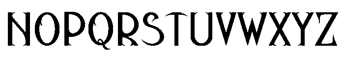 Zeroha-Regular Font UPPERCASE
