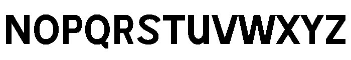 Zesnov-Regular Font UPPERCASE