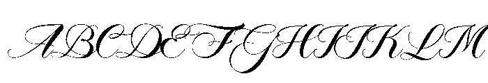 Zestful Christmas Font UPPERCASE