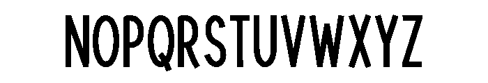 Zestienne Font UPPERCASE