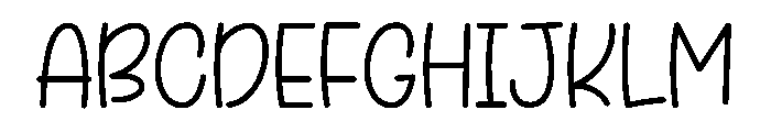 Zesty Smile Font UPPERCASE