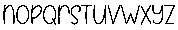 Zesty Smile Font LOWERCASE