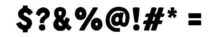 Zesty Spirit Bold Regular Font OTHER CHARS