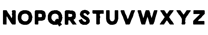 Zesty Spirit Bold Regular Font LOWERCASE