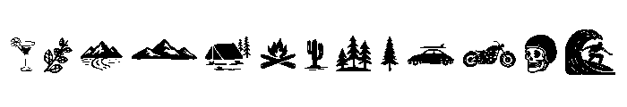 Zesty Spirit Dingbats Regular FONT
