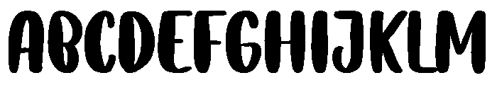Zesty Stomp Regular Font UPPERCASE
