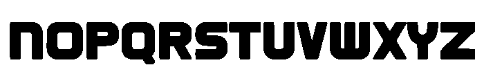 Zesty Font UPPERCASE