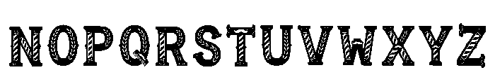 Zevric Regular Font LOWERCASE