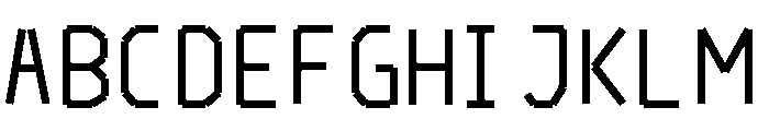 Zevrik Marker Regular Font UPPERCASE