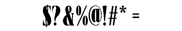 Zevyork Font OTHER CHARS
