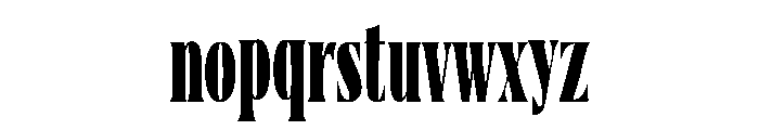 Zevyork Font LOWERCASE