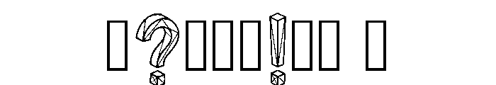 Zeya Regular Font OTHER CHARS