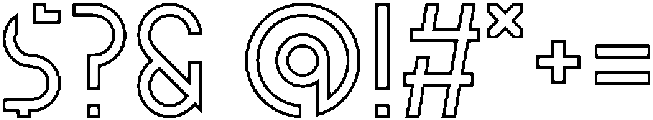 ZELDA otf (400) Font OTHER CHARS