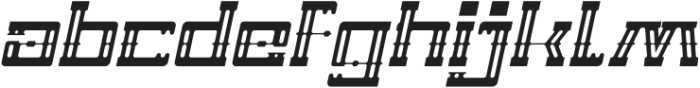 ZEPPELIN Italic otf (400) Font LOWERCASE