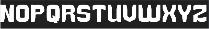 ZERO TO HERO-Inverse otf (400) Font UPPERCASE
