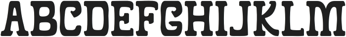 ZEWKILA-Regular otf (400) Font UPPERCASE