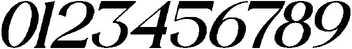 Zearlith Italic otf (400) Font OTHER CHARS