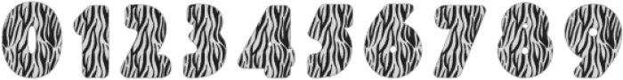 Zebra Hide Regular otf (400) Font OTHER CHARS