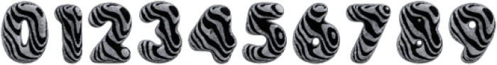Zebra Regular otf (400) Font OTHER CHARS