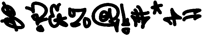 Zebra Script otf (400) Font OTHER CHARS