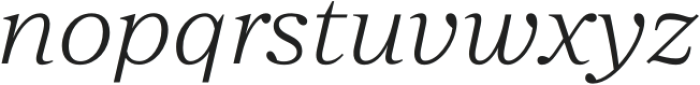 Zeit Extralight Italic otf (200) Font LOWERCASE