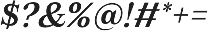 Zeit Medium Italic otf (500) Font OTHER CHARS