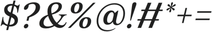 Zeit Regular Italic otf (400) Font OTHER CHARS