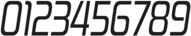 Zekton Condensed Italic otf (400) Font OTHER CHARS