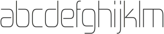 Zekton Condensed UltraLight otf (300) Font LOWERCASE