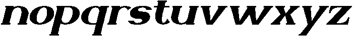 Zellique Italic otf (400) Font LOWERCASE