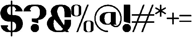 Zellique otf (400) Font OTHER CHARS