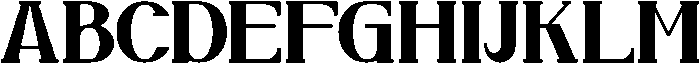 Zellique otf (400) Font UPPERCASE