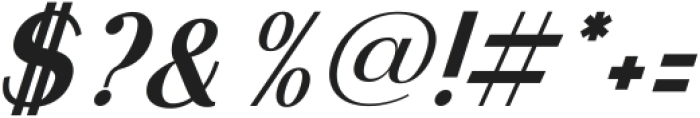 Zello Italic otf (400) Font OTHER CHARS
