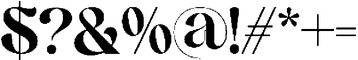 Zelqa otf (400) Font OTHER CHARS