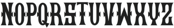 Zelykus Regular otf (400) Font UPPERCASE