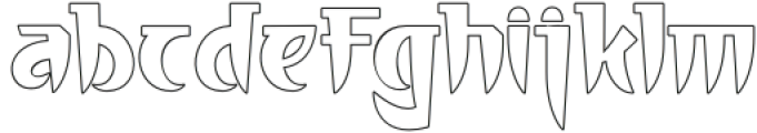 Zenbou Outline otf (400) FONT