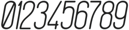 Zeneca Rounded Italic otf (400) Font OTHER CHARS