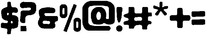 Zenfro Regular otf (400) Font OTHER CHARS