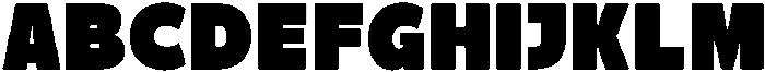 Zenic Regular otf (400) Font UPPERCASE