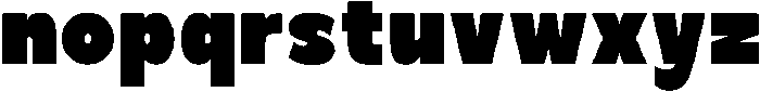 Zenic Regular otf (400) Font LOWERCASE