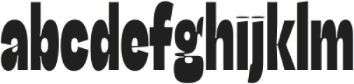 Zenit Condensed otf (400) Font LOWERCASE