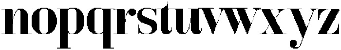 Zenith Regular otf (400) Font LOWERCASE